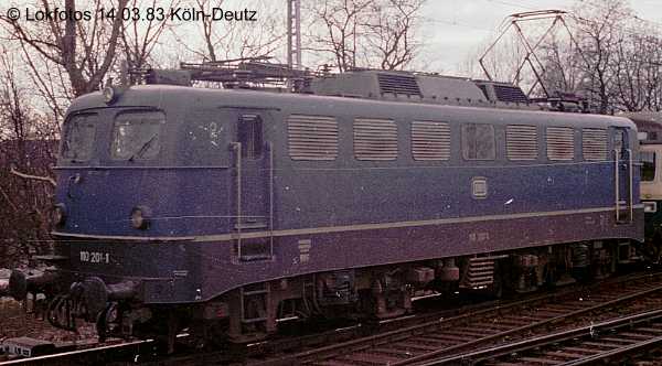 Kein weiteres Foto der Lok 201 vorhanden