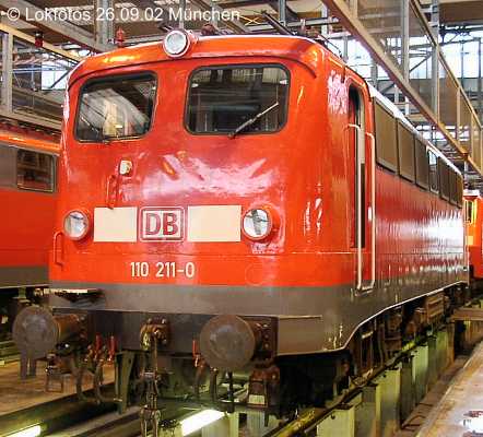 Kein weiteres Foto der Lok 211 vorhanden