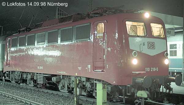 Kein weiteres Foto der Lok 218 vorhanden