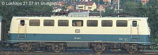 Kein weiteres Foto der Lok 220 vorhanden