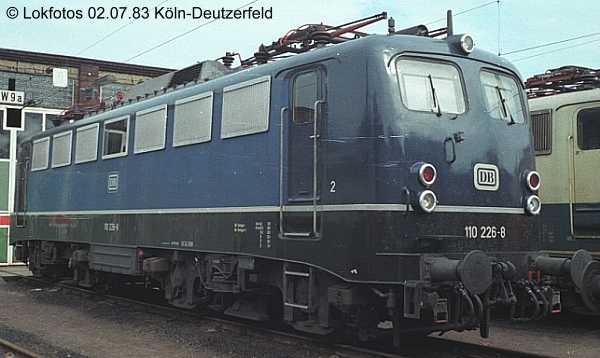 Kein weiteres Foto der Lok 226 vorhanden