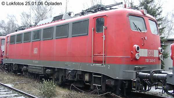 Kein weiteres Foto der Lok 249 vorhanden