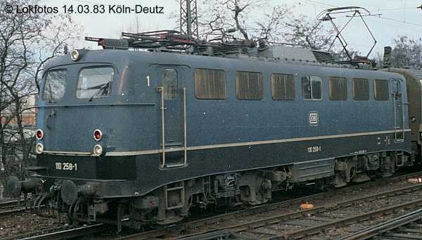 Kein weiteres Foto der Lok 258 vorhanden