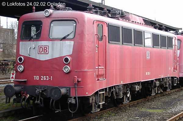Kein weiteres Foto der Lok 263 vorhanden