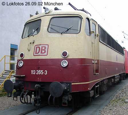 Kein weiteres Foto der Lok 265 vorhanden