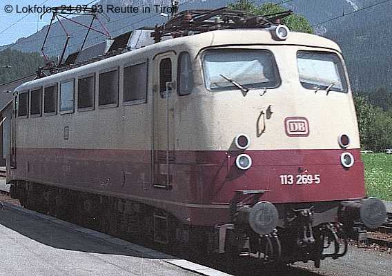 Kein weiteres Foto der Lok 269 vorhanden