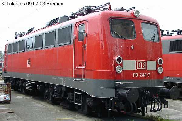 Kein weiteres Foto der Lok 284 vorhanden