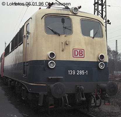 Kein weiteres Foto der Lok 285 vorhanden