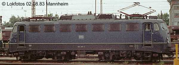 Kein weiteres Foto der Lok 291 vorhanden