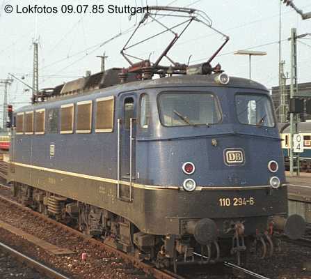 Kein weiteres Foto der Lok 294 vorhanden