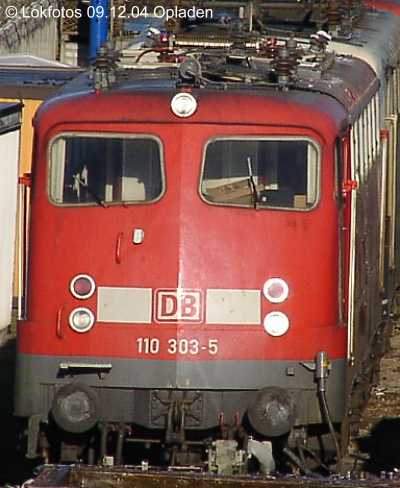 Kein weiteres Foto der Lok 303 vorhanden