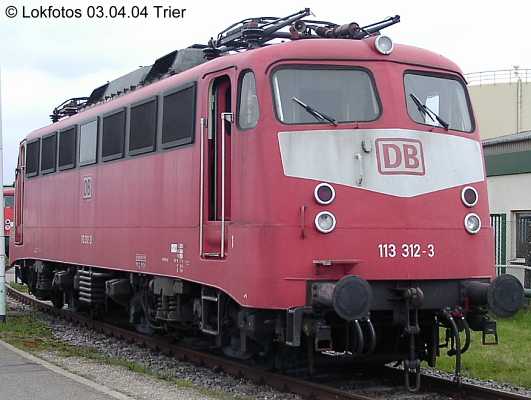 Kein weiteres Foto der Lok 312 vorhanden