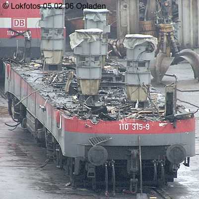 Kein weiteres Foto der Lok 315 vorhanden