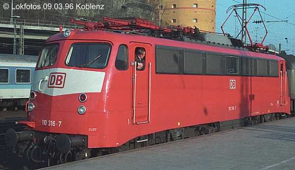 Kein weiteres Foto der Lok 316 vorhanden