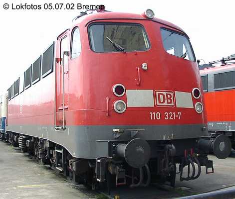 Kein weiteres Foto der Lok 321 vorhanden