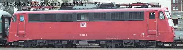 Kein weiteres Foto der Lok 323 vorhanden