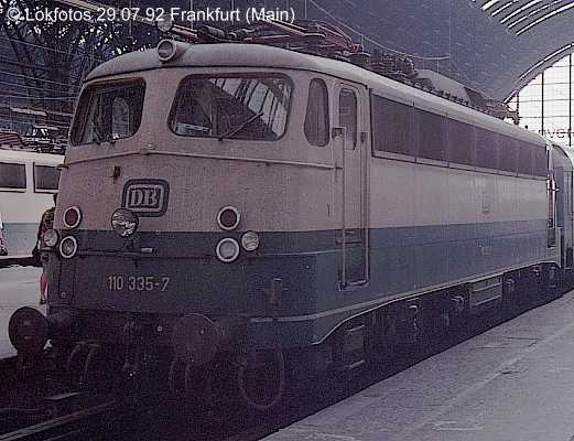 Kein weiteres Foto der Lok 335 vorhanden