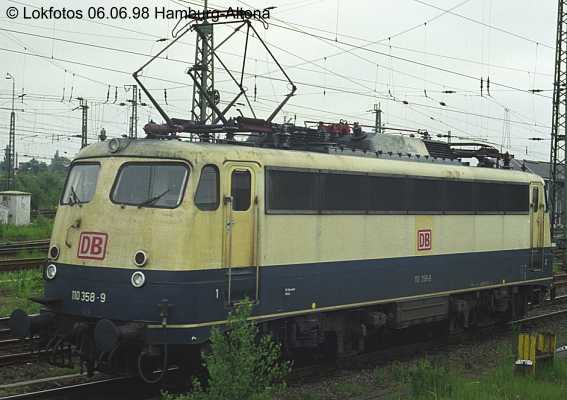 Kein weiteres Foto der Lok 358 vorhanden