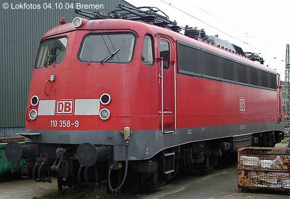 Kein weiteres Foto der Lok 358 vorhanden