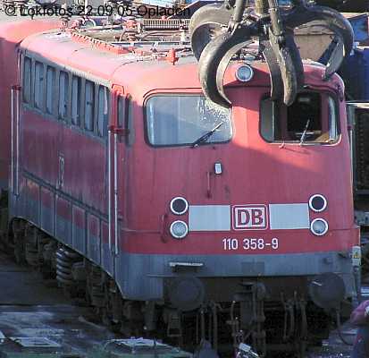 Kein weiteres Foto der Lok 358 vorhanden