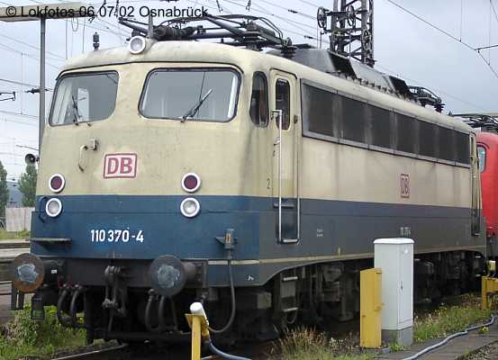 Kein weiteres Foto der Lok 370 vorhanden