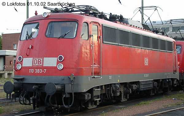 Kein weiteres Foto der Lok 383 vorhanden