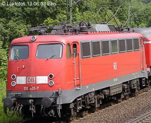Kein weiteres Foto der Lok 401 vorhanden