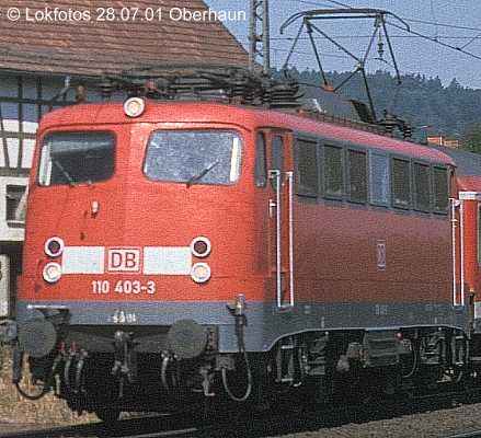 Kein weiteres Foto der Lok 403 vorhanden