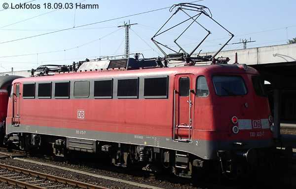 Kein weiteres Foto der Lok 415 vorhanden