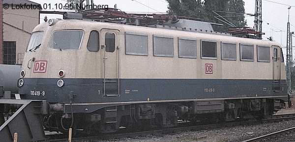 Kein weiteres Foto der Lok 419 vorhanden