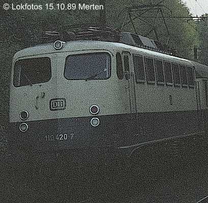 Kein weiteres Foto der Lok 420 vorhanden