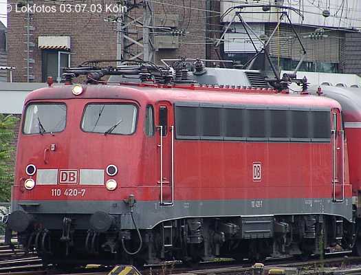 Kein weiteres Foto der Lok 420 vorhanden