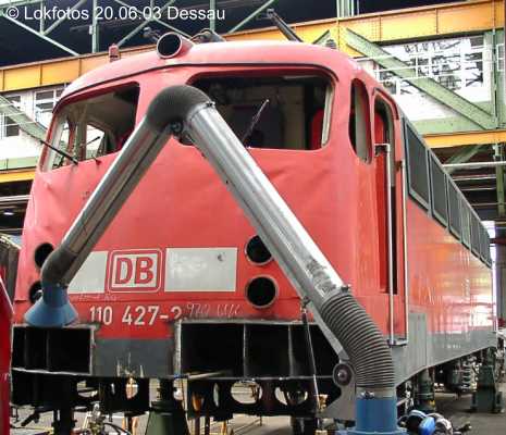 Kein weiteres Foto der Lok 427 vorhanden