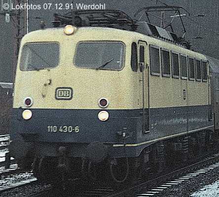 Kein weiteres Foto der Lok 430 vorhanden