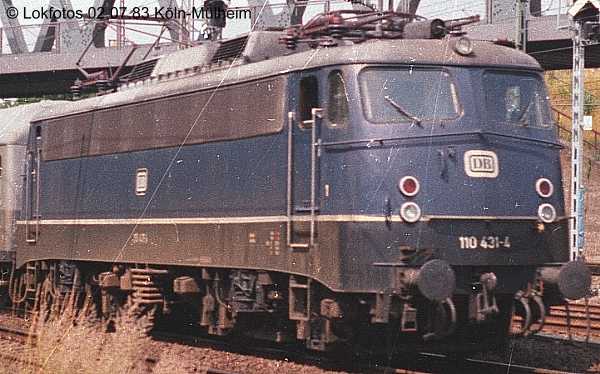 Kein weiteres Foto der Lok 431 vorhanden