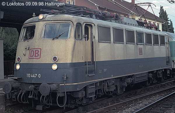 Kein weiteres Foto der Lok 447 vorhanden