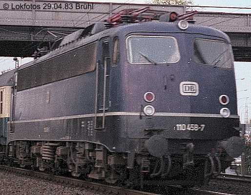 Kein weiteres Foto der Lok 458 vorhanden