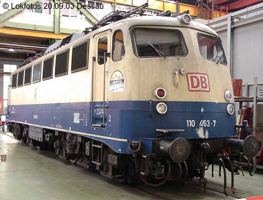 Kein weiteres Foto der Lok 463 vorhanden