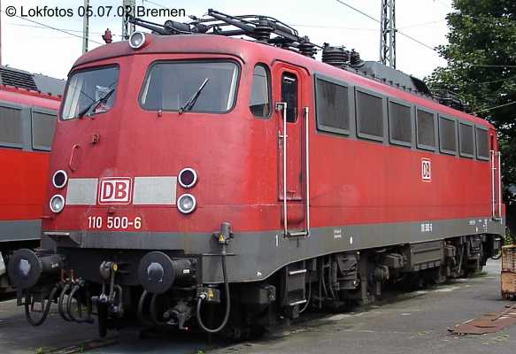 Kein weiteres Foto der Lok 500 vorhanden