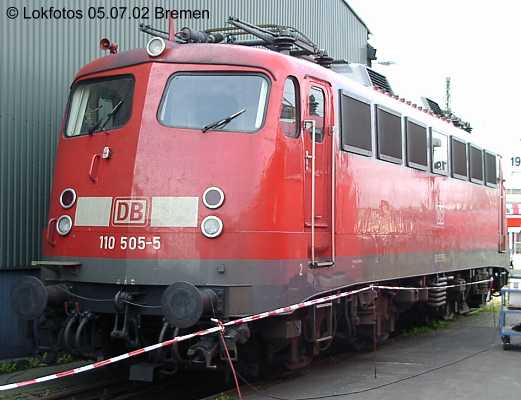 Kein weiteres Foto der Lok 505 vorhanden