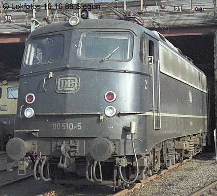 Kein weiteres Foto der Lok 510 vorhanden