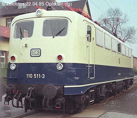 Kein weiteres Foto der Lok 511 vorhanden