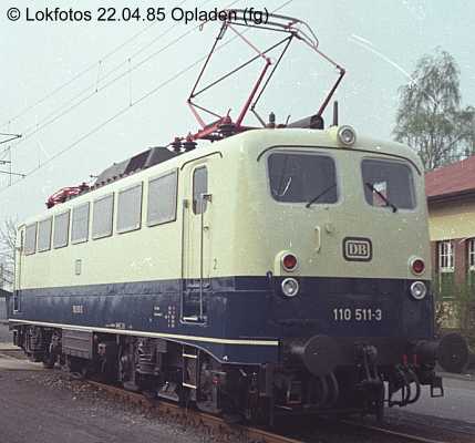 Kein weiteres Foto der Lok 511 vorhanden