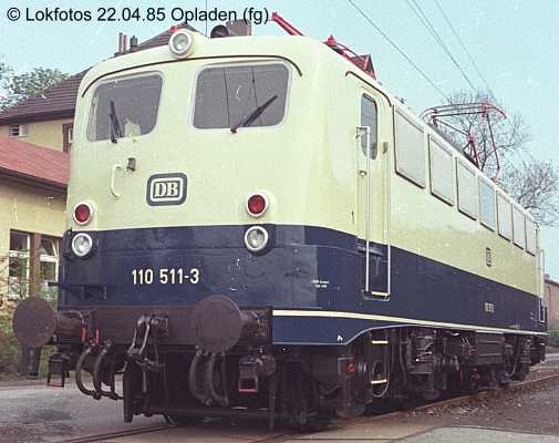 Kein weiteres Foto der Lok 511 vorhanden