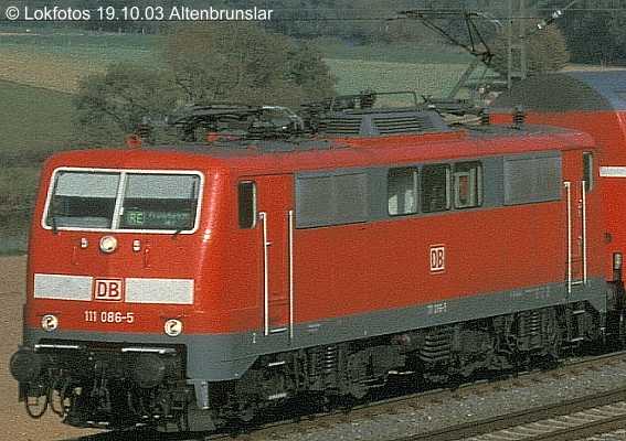 Kein weiteres Foto der Lok 086 vorhanden