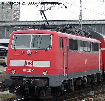 Kein weiteres Foto der Lok 210 vorhanden