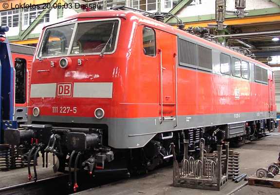 Kein weiteres Foto der Lok 227 vorhanden
