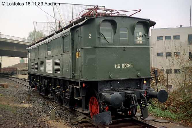 Kein weiteres Foto der Lok 003 vorhanden
