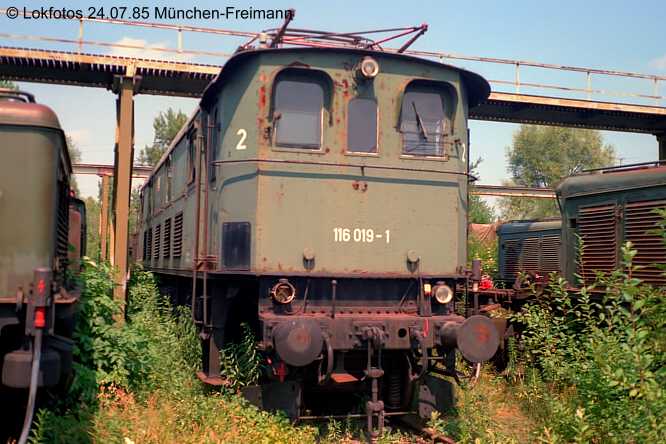 Kein weiteres Foto der Lok 019 vorhanden