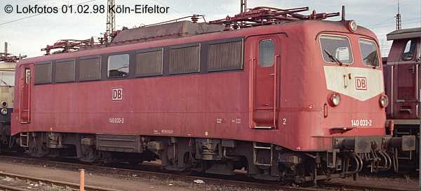 Kein weiteres Foto der Lok 033 vorhanden